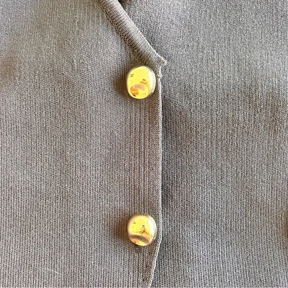 Zara Chocolate Brown Knit Sweater Vest- Size S- New With Tags - Picture 4 of 8